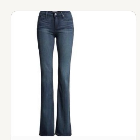 Paige Skyline Bootcut Denim Jeans Medium Was Size 27” inseam 32” - Picture 2 of 7
